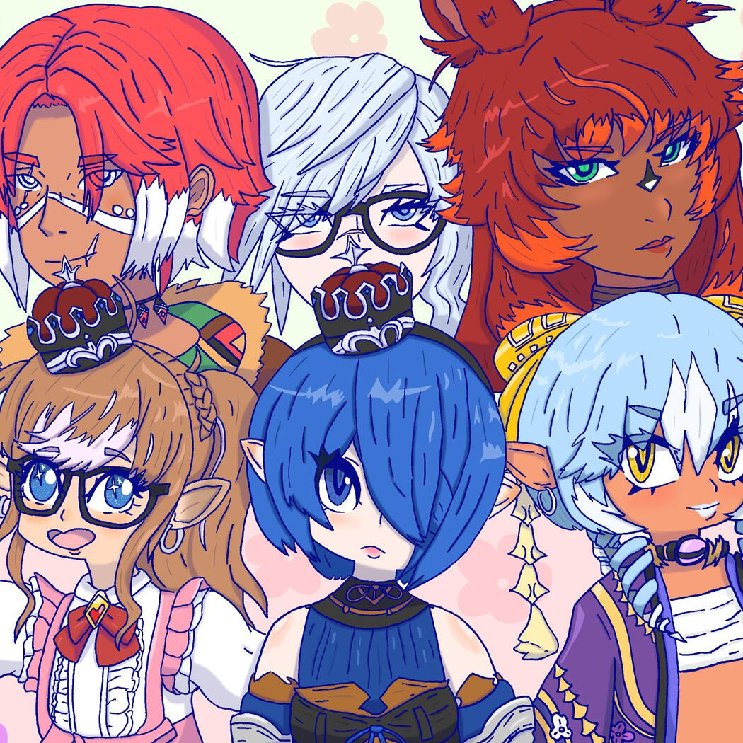 Drawn by my friend Tyane!♥